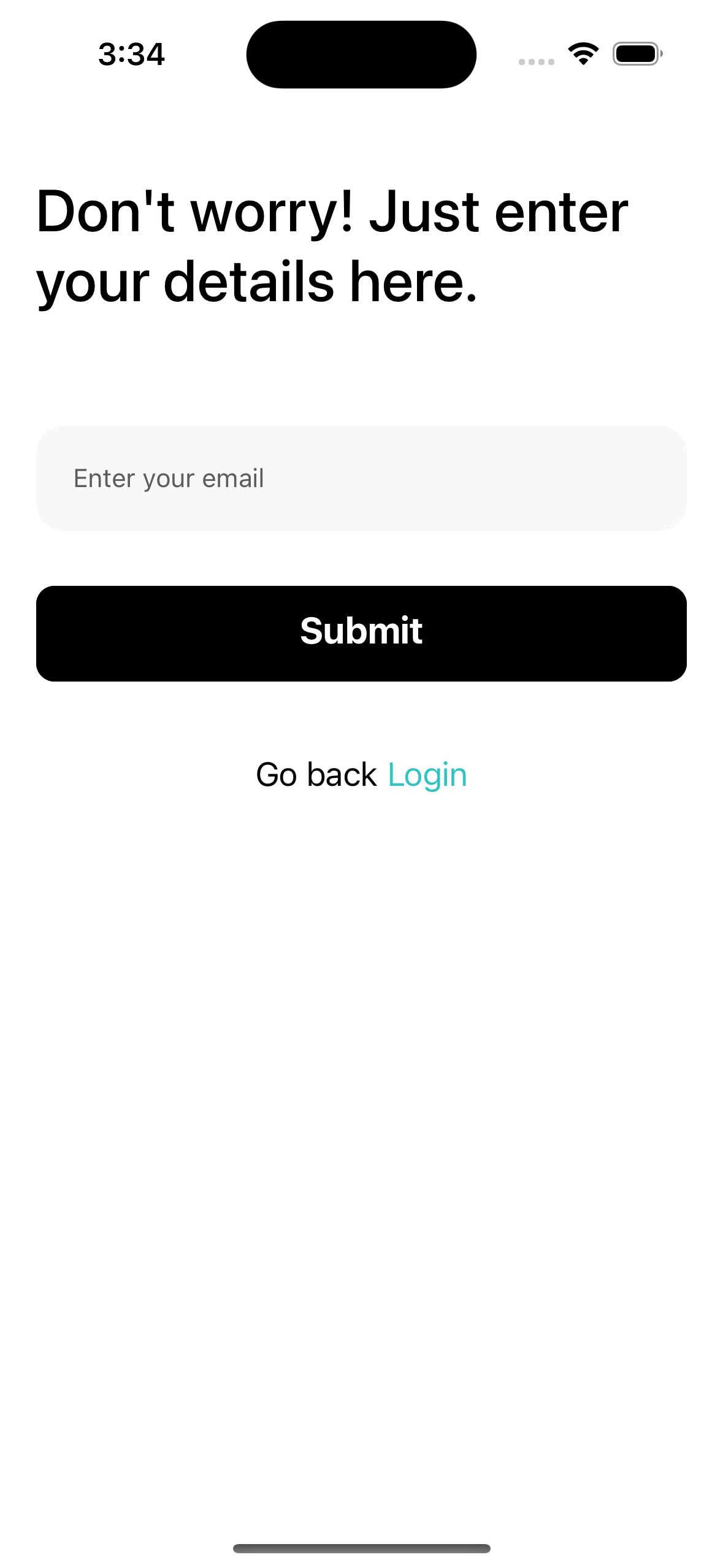 React Native Login UI Template screenshot 14