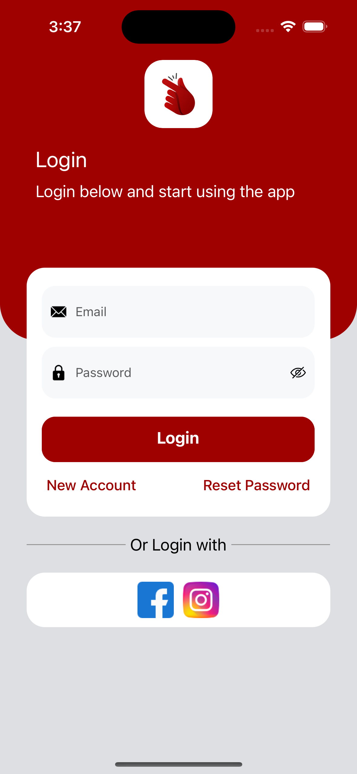 React Native Login UI Template screenshot 19