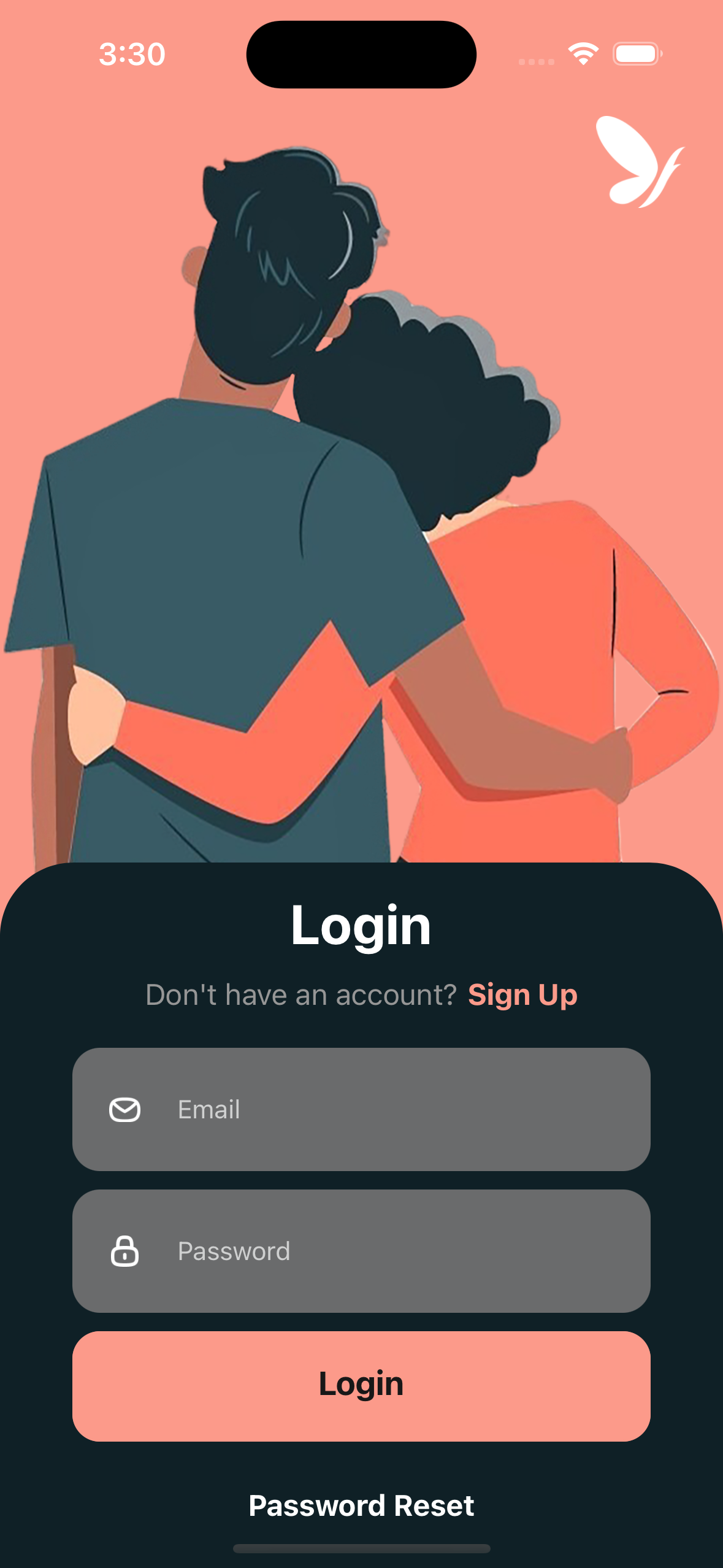 React Native Login UI Template screenshot 2