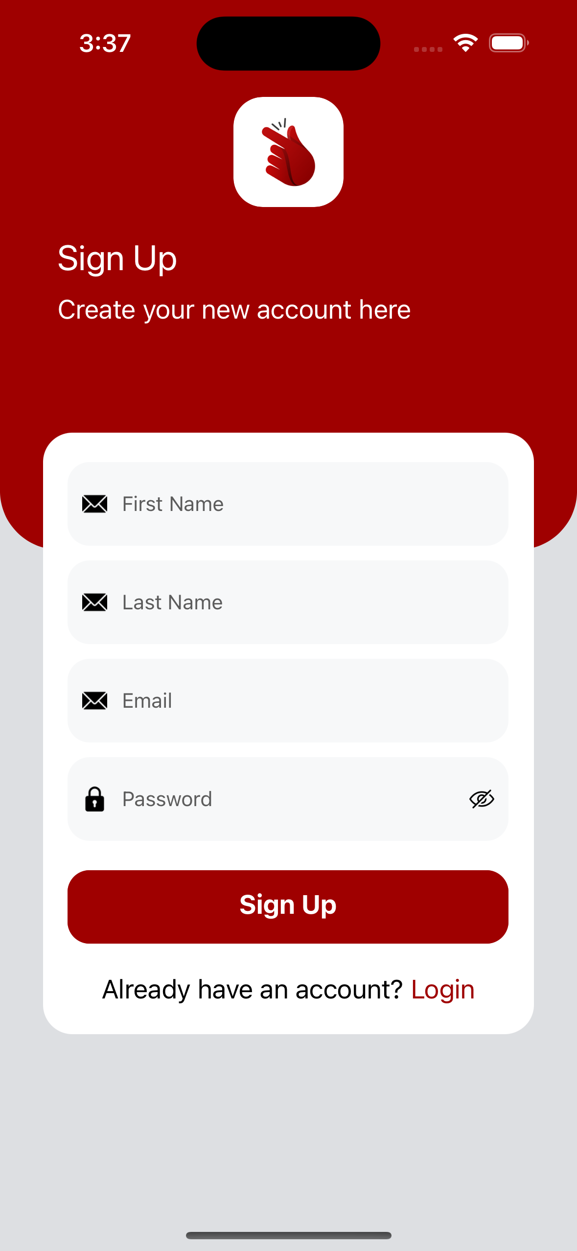 React Native Login UI Template screenshot 20